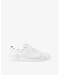 Christian Louboutin - Louis Junior Leather Low-Top Trainers - Lyst