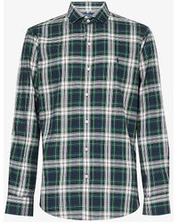 Polo Ralph Lauren - Tartan-pattern Custom-fit Cotton-twill Shirt X - Lyst
