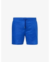Polo Ralph Lauren - Classic-fit Mid-rise Linen Shorts - Lyst