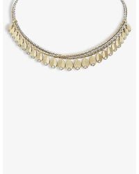 Cartier - Grain De Café 18ct White-gold, 18ct Yellow-gold And 0.57ct Diamond Necklace - Lyst