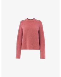 Whistles - Aria Ribbed Knitted Jumper - Lyst