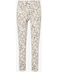 Varley - Move Pocket 25' High-rise Printed Stretch Recycled-polyester leggings - Lyst