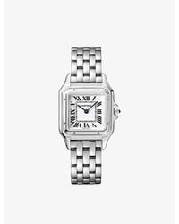 Cartier - Crwspn0007 Panthère De Medium Stainless Steel Watch - Lyst