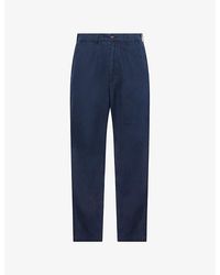 Barbour - Straight-Leg Relaxed-Fit Cotton-Blend Trousers - Lyst