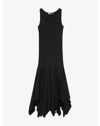Loewe - X Paula's Ibiza Sleeveless Pointelle Cotton-Blend Midi Tank Dress - Lyst