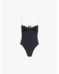 Cheap Monday - Clovelly Sweetheart-Neck Stretch-Nylon Swimsuit - Lyst