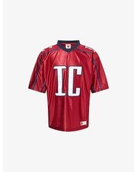 ICECREAM - Embroidered Oversize Jersey Football Shirt - Lyst