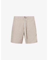 Citizens of Humanity - Drawstring Relaxed-Fit Linen Deck Shorts - Lyst