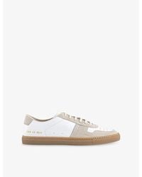 Common Projects - Bball Duo Low-Top Leather Trainers - Lyst