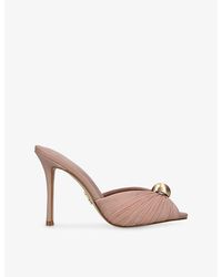 Steve Madden - Priya Mesh Heeled Mules - Lyst