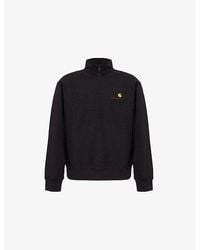 Carhartt - High-Neck Brand-Embroidered Cotton-Blend Sweatshirt - Lyst