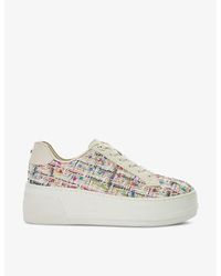 Dune - Episode Flat-form Woven Low-top Trainers - Lyst