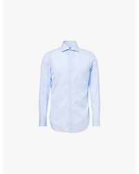 Finamore 1925 - Napoli Regular-Fit Cotton Shirt - Lyst