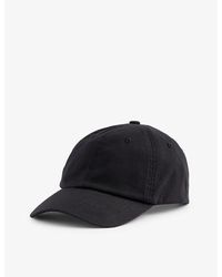 Acne Studios - Brand-embroidered Six-panel Cotton-twill Cap - Lyst