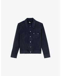 The Kooples - Patch-Pocket Regular-Fit Cotton-Cord Jacket - Lyst