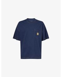 Carhartt - X Nicholas Daley Logo Cotton-Jersey T-Shirt - Lyst