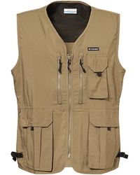 Columbia - Ridge Logo-Patch Woven Utility Vest - Lyst