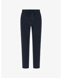 BOGGI - Scuba Tech-Patch Cotton-Jersey Trousers - Lyst