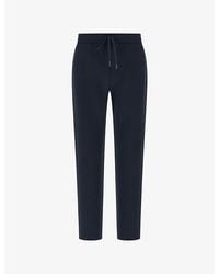 BOGGI - Scuba Tech-Patch Cotton-Jersey Trousers - Lyst