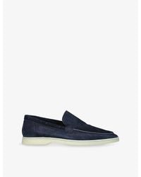 Aurélien - Yacht Suede Loafers - Lyst
