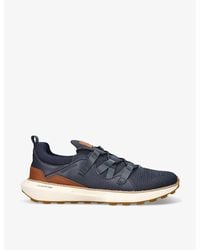 Cole Haan - Vy Grandprø Stitchlite Ii Panelled Woven Mid-top Trainers - Lyst