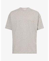 Fear Of God - Logo-Print Crewneck Cotton T-Shirt - Lyst