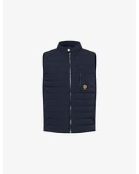 Belstaff - Chassis Logo-Patch Puffer Gilet - Lyst
