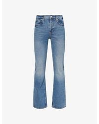 FRAME - The Straight Denim Jeans - Lyst
