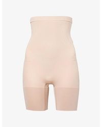 Spanx - Sculpt Gofigure High-Waist Mid-Thigh Shorts - Lyst