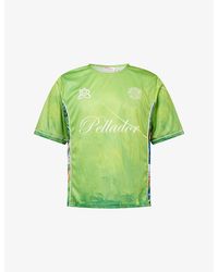 Pellador - Footy Graphic-Print Jersey T-Shirt - Lyst