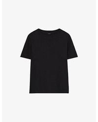 JOSEPH - Rubin Short-Sleeved Silk Top - Lyst