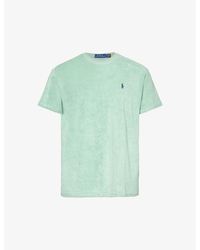 Polo Ralph Lauren - Logo-embroidered Regular-fit Cotton And Recycled Polyester-blend T-shirt X - Lyst
