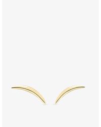 Shaun Leane - Quill 18Ct Stud Earrings - Lyst