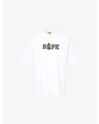 A Bathing Ape - 1St Camo Logo-Print Cotton-Jersey T-Shirt - Lyst