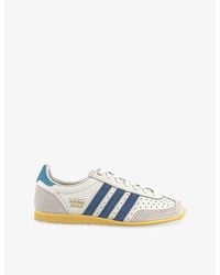 adidas - Japan Suede And Leather Low-Top Trainers - Lyst