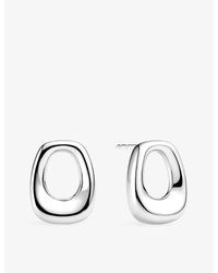 Sif Jakobs - Borsa Parvus Rhodium-Plated Sterling Stud Earrings - Lyst