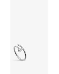 Cartier Juste Un Clou Small 18ct White-gold Ring