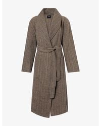 Theory - Shawl-Collar Wool And Cashmere Coat - Lyst