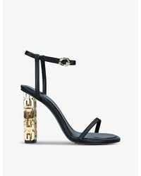 Givenchy - G-Cube Leather Sandals - Lyst