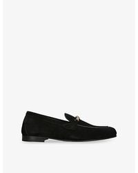 Versace - Medusa Suede Loafers - Lyst