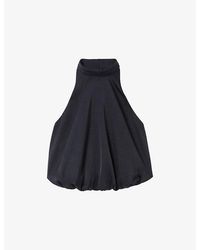 Claudie Pierlot - Sleeveless Open-Back Satin Top - Lyst