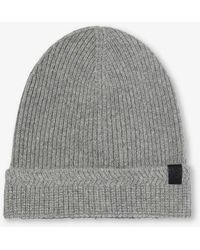 Tom Ford - Branded-patch Wool And Cashmere-blend Beanie Hat - Lyst