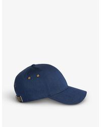 Ted Baker - Vy Monei Logo-embroidered Cotton Baseball Cap - Lyst