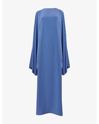 eem - Contrast Split-Sleeve Woven Kaftan - Lyst