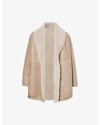 Fear Of God - Sherpa Shawl-Collar Relaxed-Fit Leather Jacket - Lyst