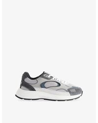 Arne - Circuit Suede, Leather And Mesh Trainers - Lyst