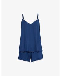 Eberjey - Frida Cami And Short Modal-Jersey Pyjama Set - Lyst