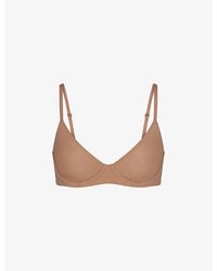 Skims - Fits Everybody Unlined Stretch-Woven Bra - Lyst