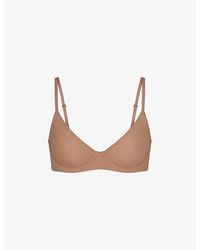 Skims - Sien Fits Everybody Unlined Stretch-woven Bra - Lyst