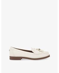 Carvela Kurt Geiger - Manor Faux-Leather Loafers - Lyst